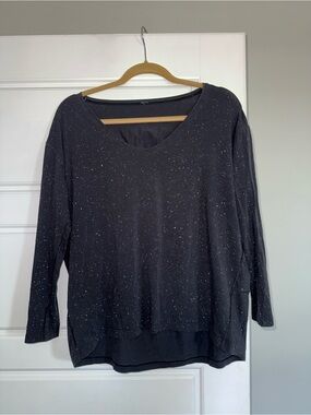 Lululemon over-sized long sleeve tee